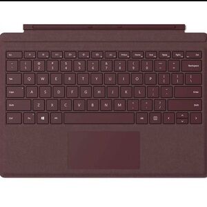 Microsoft Surface Pro Keyboard and Pen - Burgundy